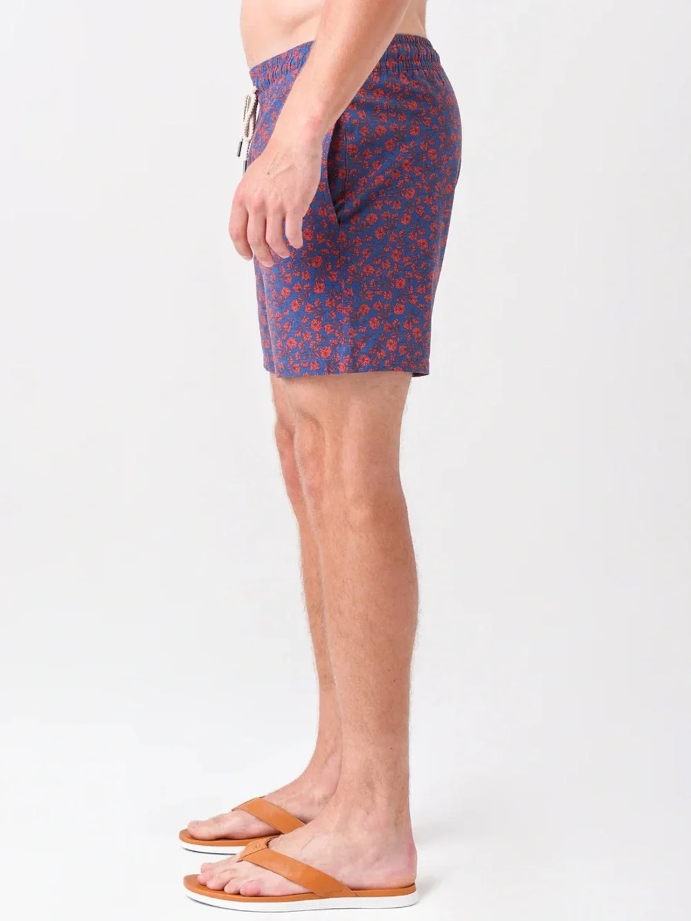 Fair Harbor Bayberry Trunks | Red Mini Floral | XL